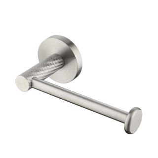 Держатель для туалетной бумаги без крышки Boheme Uno 10985-NB брашированный никель